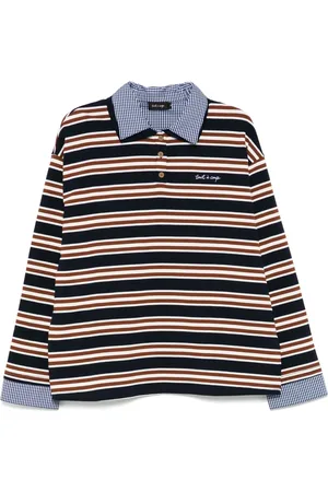 tout a coup Striped polo top