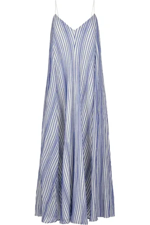 Marie Oliver Levine striped maxi dress