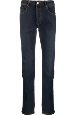 BILLIONAIRE Low-rise straight-leg jeans