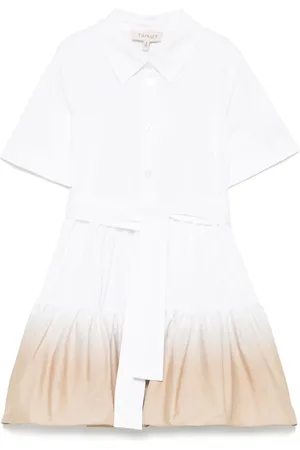 Twin-Set Logo-appliqué dress