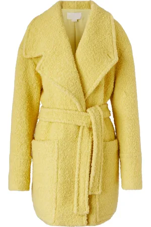 GENNY Faux-shearling peacoat