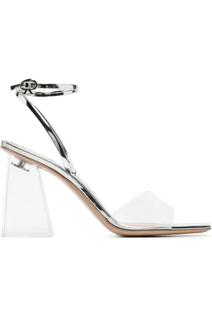 Gianvito Rossi Cosmic 85mm transparent sandals