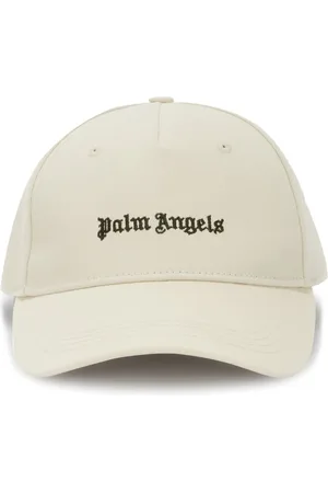 Palm Angels Logo-embroidered baseball cap