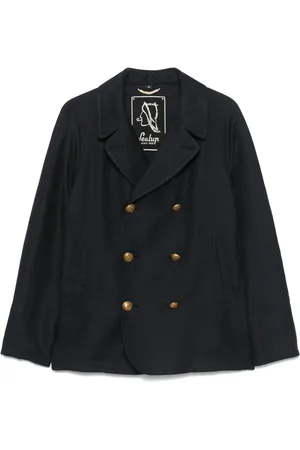 Sealup Notched-lapels peacoat