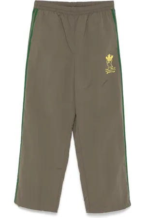 adidas X Brain Dead flocked-logo trousers