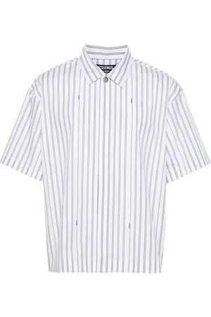 Jacquemus Le Chemise striped poplin shirt