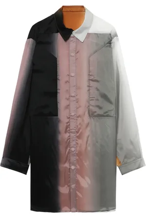 Rick Owens Larry Fogpocket ombré shirt