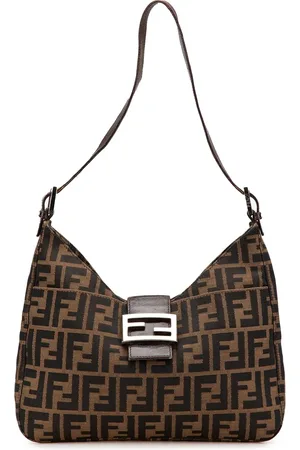 Fendi 2000-2010 Zucca Canvas shoulder bag