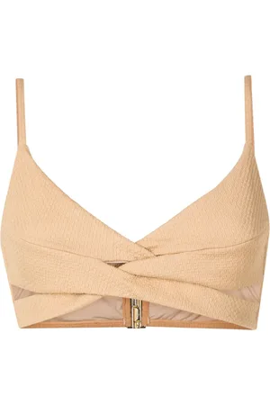 Lenny Niemeyer Textured crossover bikini top