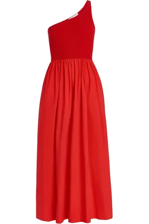 Marie Oliver Tobie asymmetric one-shoulder dress