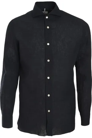 LUIGI BORRELLI NAPOLI Cutaway-collar shirt