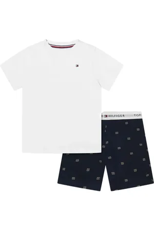 Tommy Hilfiger Logo-embroidered pyjama