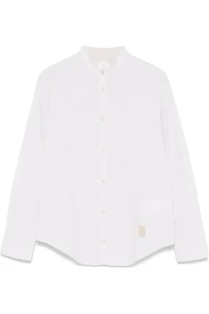ELEVENTY Logo-tag shirt