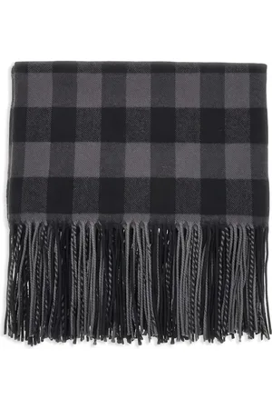 DESTIN Check-print scarf