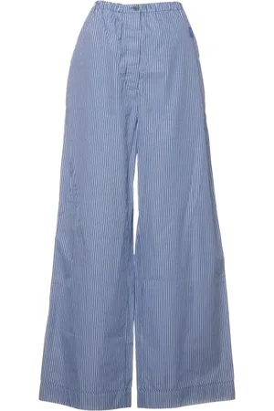Loewe 2022 Anagram Striped trousers