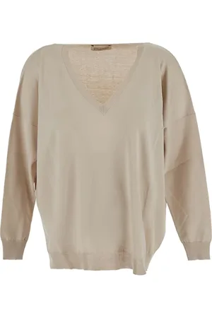 GENTRYPORTOFINO Wide-neck sweater