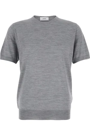 LARDINI Fine-ribbed T-shirt