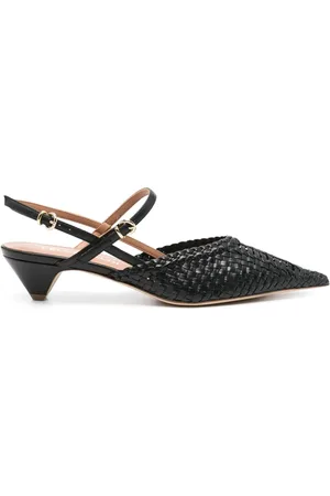 LELLA BALDI 35mm interwoven pumps