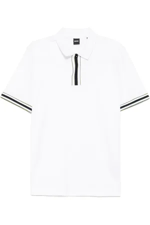 HUGO BOSS Contrast tipping polo shirt