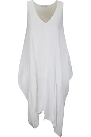 STEFANO MORTARI Linen midi dress