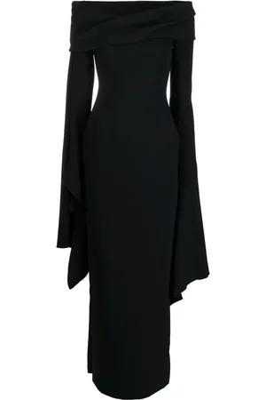 Solace Arden off-shoulder evening gown