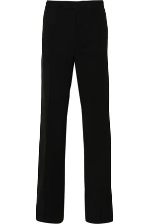Rick Owens Dietrich pressed-crease trousers