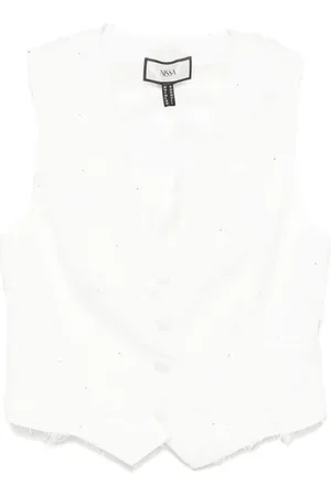 NISSA Fringed waistcoat
