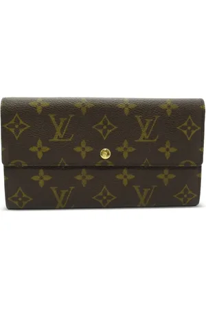 LOUIS VUITTON 2001 bi-fold long wallet
