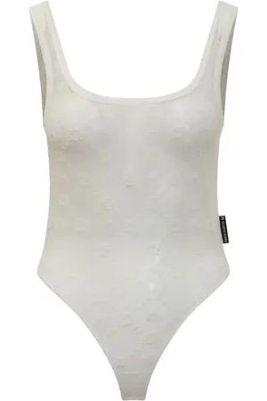 Marine Serre Jacquard bodysuit