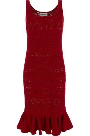 Des Phemmes Crochet-knit dress