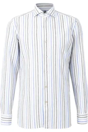 LUIGI BORRELLI NAPOLI Striped shirt