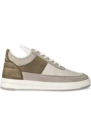 Filling pieces Panelled low-top sneakers