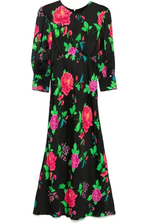NISSA Printed midi dress