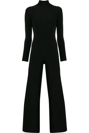 Norma Kamali Crepe wide-leg jumpsuit