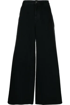 Khaite The Jacob low-rise wide-leg jeans