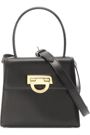Céline 2000s leather two-way handbag