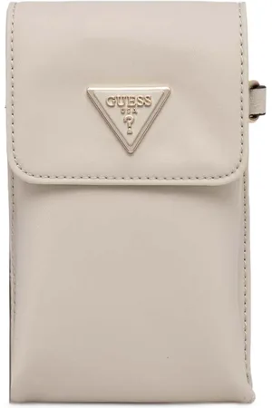 Guess Logo plaque phone bag