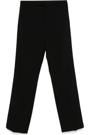 Rick Owens Pressed-crease trousers