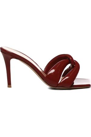 Gianvito Rossi Amour patent mules