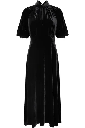 TEMPERLEY LONDON Eliana velvet midi dress
