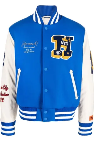 Heron Preston Patches varsity jacket