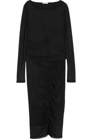 Patrizia Pepe Ruched midi dress