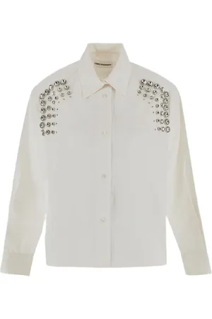 Des Phemmes Crystal-embellished shirt