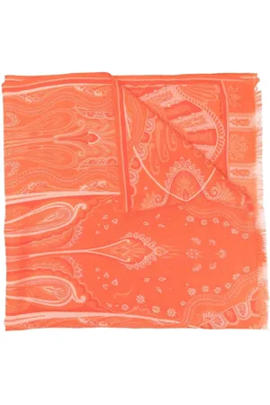 Etro Ornamental-print scarf