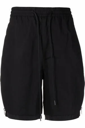 JUUN.J Exposed zip double layer shorts