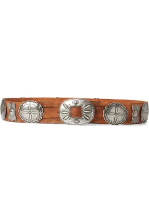 Ralph Lauren Plaque buckled belt