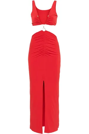 NISSA Cut-out maxi dress