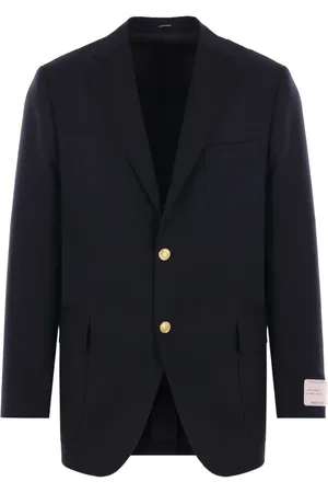 J.PRESS Single-breasted wool blazer