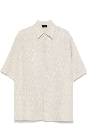 Fendi All-over FF-jacquard shirt
