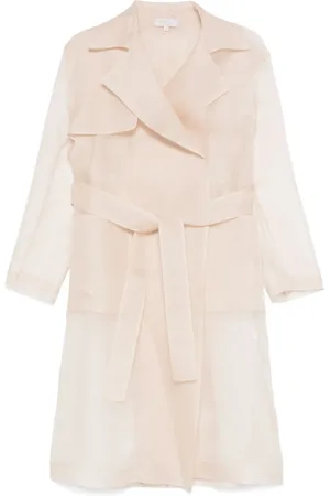 ANTONELLI Silk trench coat